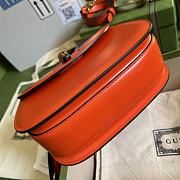 Gucci Bamboo Mini Top Handle Bag Red ‎675797 21cm - 6