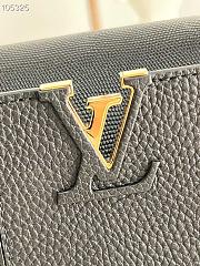 Louis Vuitton Capucines BB In Black 27cm - 5