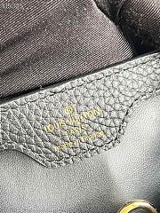 Louis Vuitton Capucines BB In Black 27cm - 6