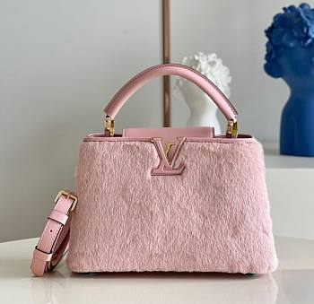 Louis Vuitton CapucinesTeddy Fleece M59267 27cm