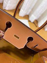 Hermes Birkin Togo Shoulder Brown Size 42cm  - 6