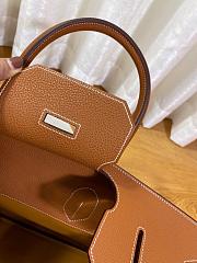 Hermes Birkin Togo Shoulder Brown Size 42cm  - 3