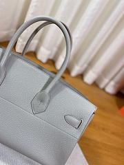 Hermes Birkin Togo Shoulder Gray Size 42cm  - 6