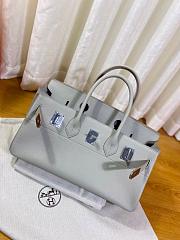 Hermes Birkin Togo Shoulder Gray Size 42cm  - 4