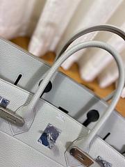 Hermes Birkin Togo Shoulder Gray Size 42cm  - 3