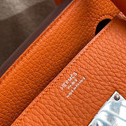 Hermes Birkin Togo Shoulder Orange Size 42cm  - 4