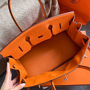 Hermes Birkin Togo Shoulder Orange Size 42cm  - 5
