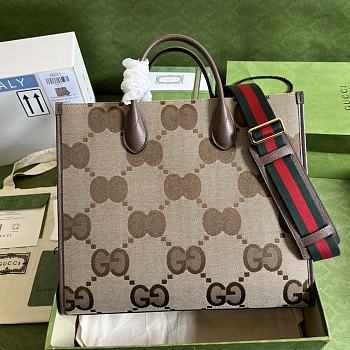 Gucci Logo Unisex A4 2WAY Totes 37cm