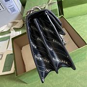 Colestore Gucci x Balenciaga GG Dionysus Shoulder Bag Black 400249 Size 28cm - 2