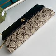 Gucci Marmont Chain Wallet Black 546585 Size 19cm - 5