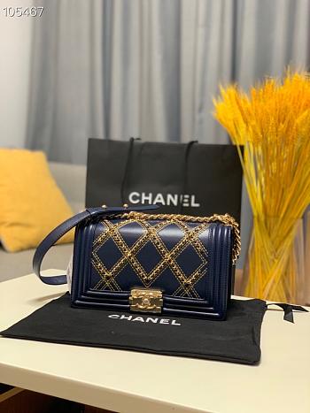 Chanel Boy Bag Latest Bag 67086 Size 25cm