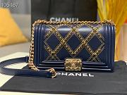Chanel Boy Bag Latest Bag 67086 Size 25cm - 3
