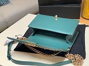 Chanel Boy Bag Latest Bag Blue 67086 Size 25cm - 6