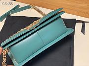 Chanel Boy Bag Latest Bag Blue 67086 Size 25cm - 4