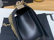 Chanel Boy Bag Latest Bag Black 67086 Size 25cm - 4