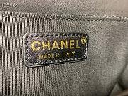 Chanel Boy Bag Latest Bag Black 67086 Size 25cm - 2