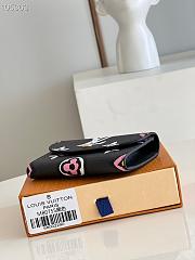 Louis Vuitton Rosalie Coin Purse Black M80755 Size 11cm - 2