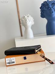 Louis Vuitton Zippy Wallet Noir M80685 Size 19.5cm  - 6