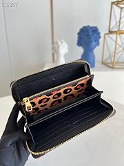 Louis Vuitton Zippy Wallet Noir M80685 Size 19.5cm  - 3
