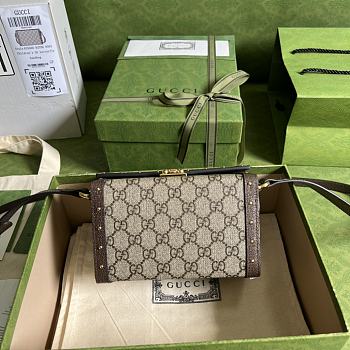 Gucci GG Mini Bag Supreme Canvas 18.5cm