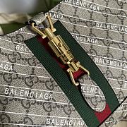Gucci Jackie Small Shoulder Bag In GG Canvas ‎636706 Size 28cm - 5