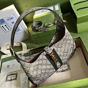 Gucci Jackie Small Shoulder Bag In GG Canvas ‎636706 Size 28cm - 4