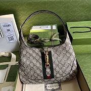 Gucci Jackie Small Shoulder Bag In GG Canvas ‎636706 Size 28cm - 3