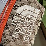 Gucci The North Face Body Bag Brown Nylon 22cm - 6