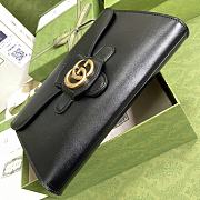 Gucci Horsebit 1955 Small Bag In Black 677286 Size 26x16x4cm - 4