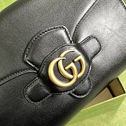 Gucci Horsebit 1955 Small Bag In Black 677286 Size 26x16x4cm - 6