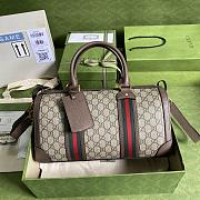 Gucci GG Small Duffel Bag With Web 645017 36cm - 5