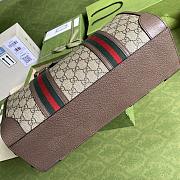 Gucci GG Small Duffel Bag With Web 645017 36cm - 2