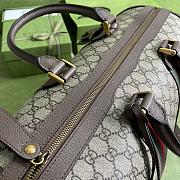 Gucci GG Small Duffel Bag With Web 645021 Size 45cm - 4