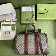 Gucci GG Small Duffel Bag With Web 645021 Size 45cm - 5