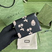 Gucci GG Marmont B erry Card Wallet 456126 11cm - 4