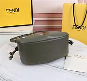 Fendi FF Pomodorino Mini Coated Canvas Shoulder Bag Size 24cm  - 6