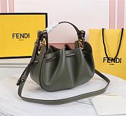 Fendi FF Pomodorino Mini Coated Canvas Shoulder Bag Size 24cm  - 5
