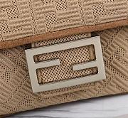 Fendi Baguette Fabric Shoulder Bag Size: 27cm - 2