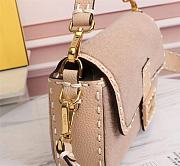 Fendi Baguette Wool Shoulder Bag Size: 27cm - 2