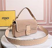 Fendi Baguette Wool Shoulder Bag Size: 27cm - 5