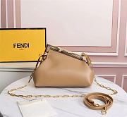 Fendi First Python Trim Shoulder Bag Size 26cm - 6