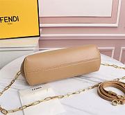 Fendi First Python Trim Shoulder Bag Size 26cm - 5