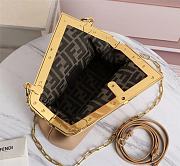Fendi First Python Trim Shoulder Bag Size 26cm - 4