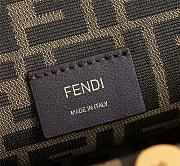 Fendi First Python Trim Shoulder Bag Size 26cm - 2