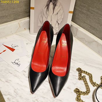 Christian Louboutin Black Leather 
