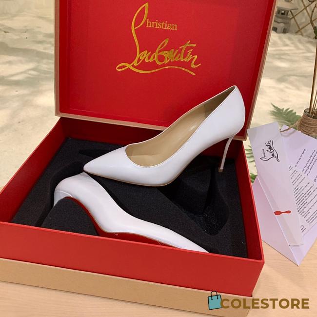 Christian Louboutin White Leather - 1