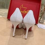 Christian Louboutin White Leather - 6