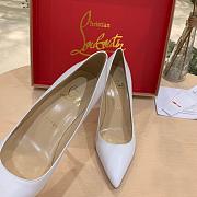 Christian Louboutin White Leather - 4
