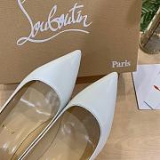 Christian Louboutin White Leather - 2
