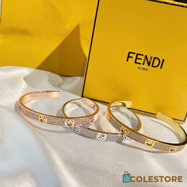 Fendi Bracelet F logo - 1